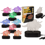 OOTB 3D-LeuchteTriceratops ca.14 x16 cm