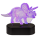OOTB 3D-LeuchteTriceratops ca.14 x16 cm