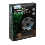 OOTB 3D-Leuchte Fußball ca. 16 x 12 cm
