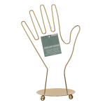 OOTB Goldener Metall-Schmuckhalter Hand ca. 16 x