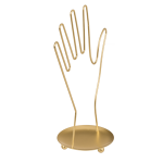 OOTB Goldener Metall-Schmuckhalter Hand ca. 16 x