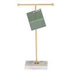 OOTB Goldener Metall-Schmuckhalter T-Form mit