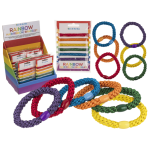 OOTB Textil-Haarband/Armband Rainbow colours Pride