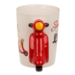 OOTB Becher Scooter Steingut