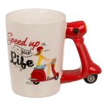 OOTB Becher Scooter Steingut