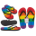 OOTB Flip Flops Rainbow Pride Größe 38/39