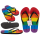OOTB Flip Flops Rainbow Pride Größe 40/41