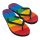 OOTB Flip Flops Rainbow Pride Größe 44/45