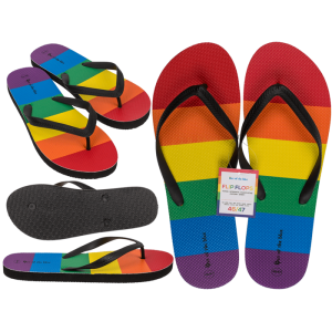 OOTB Flip Flops Rainbow Pride Größe 46/47