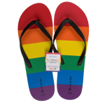 OOTB Flip Flops Rainbow Pride Größe 46/47