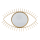 OOTB Goldener Metall-Spiegel Auge