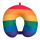 OOTB Nackenkissen mit Micropellet-Füllung Regenbogen