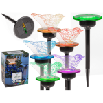 OOTB 3D Solar Gartenstecker mit Farbwechsel-LED