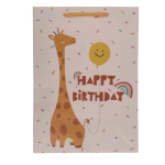 OOTB Papier-Geschenktüte Geburtstags-Tiere