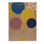 OOTB Papier-Geschenktüte Ballons & Kerzen