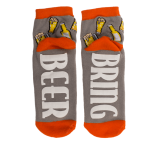 OOTB Socken mit ABS-Sohle Bring Beer Einheitsgröße