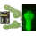 OOTB Ohrringe Penis Glow in the Dark