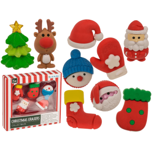 OOTB Weihnachts-Radiergummis Collectibles 5er-Set