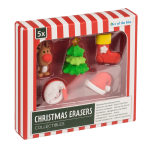 OOTB Weihnachts-Radiergummis Collectibles 5er-Set
