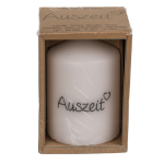 OOTB Stumpenkerze Auszeit