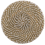 OOTB Rundes Stroh-Tischset D: ca. 32 cm