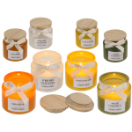 OOTB Kerze im Glas mit Holzdeckel