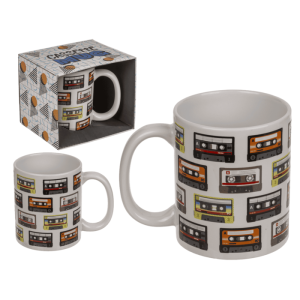 OOTB Becher Kassetten aus Steingut 8 x 10 cm