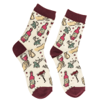 OOTB Socken Wein Größe 36-42
