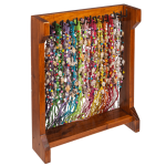 OOTB Textil-Armband mit Muscheln & Glasperlen