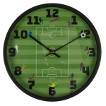 OOTB Wanduhr Fußball 30 x 30 x 45 cm
