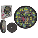 OOTB Wanduhr Graffiti 30 x 30 x 45 cm