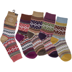 OOTB Damen-Stricksocken Colorful