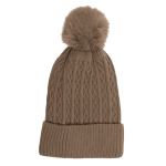 OOTB Damen-Winter-Beanie mit Kunststoffbommel