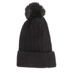 OOTB Damen-Winter-Beanie mit Kunststoffbommel