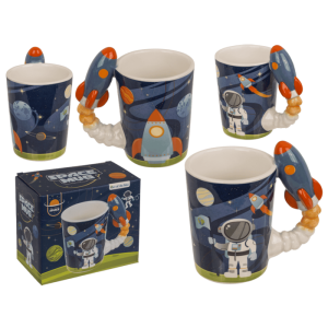 OOTB Becher mit Raketengriff Space 13 x 135 cm