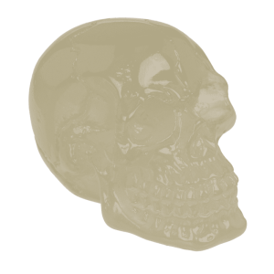 OOTB Kleiner Totenkopf leuchtet im Dunkeln