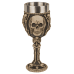 OOTB Becher Totenkopf mit Edelstahleinsatz