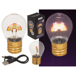 OOTB LED-Glühleuchte Regenbogen inkl. Lithium-Akku...