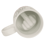 OOTB Becher Fuck off aus Keramik 8 x 10 cm