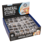 OOTB Mineralsteine in Kunststoff-Box mit Lupe