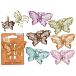 OOTB Acryl-Haarklammer Schmetterling