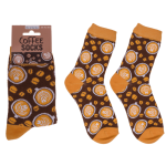 OOTB Socken Kaffee Größe 36-42