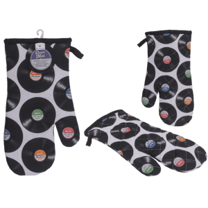OOTB Topfhandschuh Schallplatten 17 x 32 cm