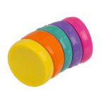 OOTB Dreh-Spielzeug Regenbogen 35 x 7 cm