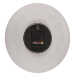 OOTB Glas Wanduhr Baumscheibe 27 x 30 x 4 cm