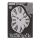 OOTB Glas Wanduhr Melting Time 22 x 33 x 4 cm