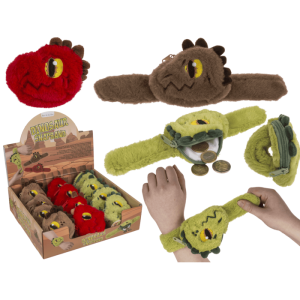 OOTB Schnapp-Armband mit Plüsch-Reißverschlussbeutel