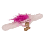 OOTB Schnapp-Armband mit Plüsch-Reißverschlussbeutel