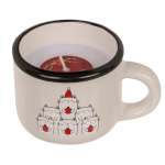 OOTB Kerze in Dolomitetasse Weihnachten