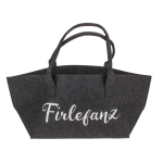 OOTB Filz-Einkaufstasche mit Schriftzug